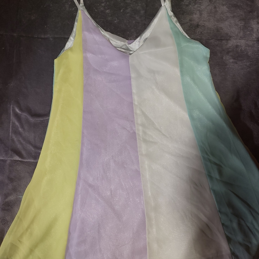 Flowy pastel dress